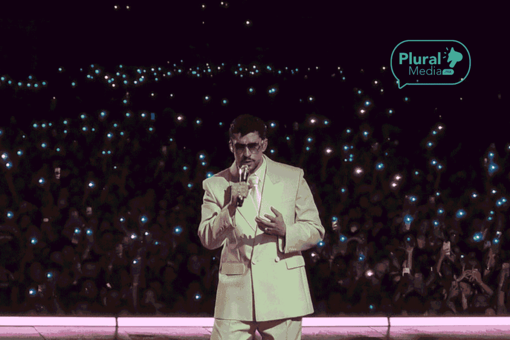 Bad Bunny en concierto en Brasil