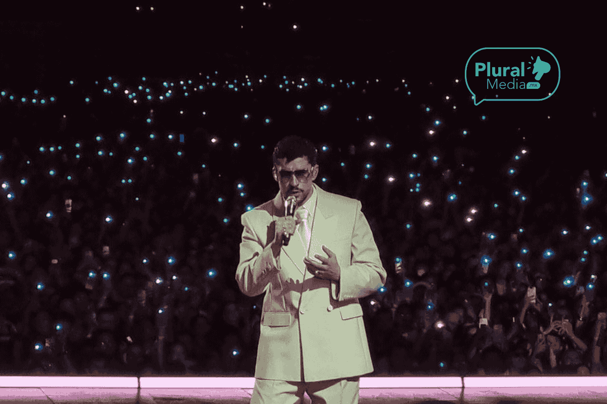 Bad Bunny en concierto en Brasil