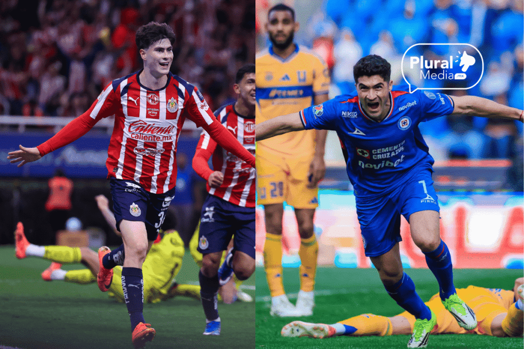 Nico Ibañez de Cruz Azul y armando González de las Chivas