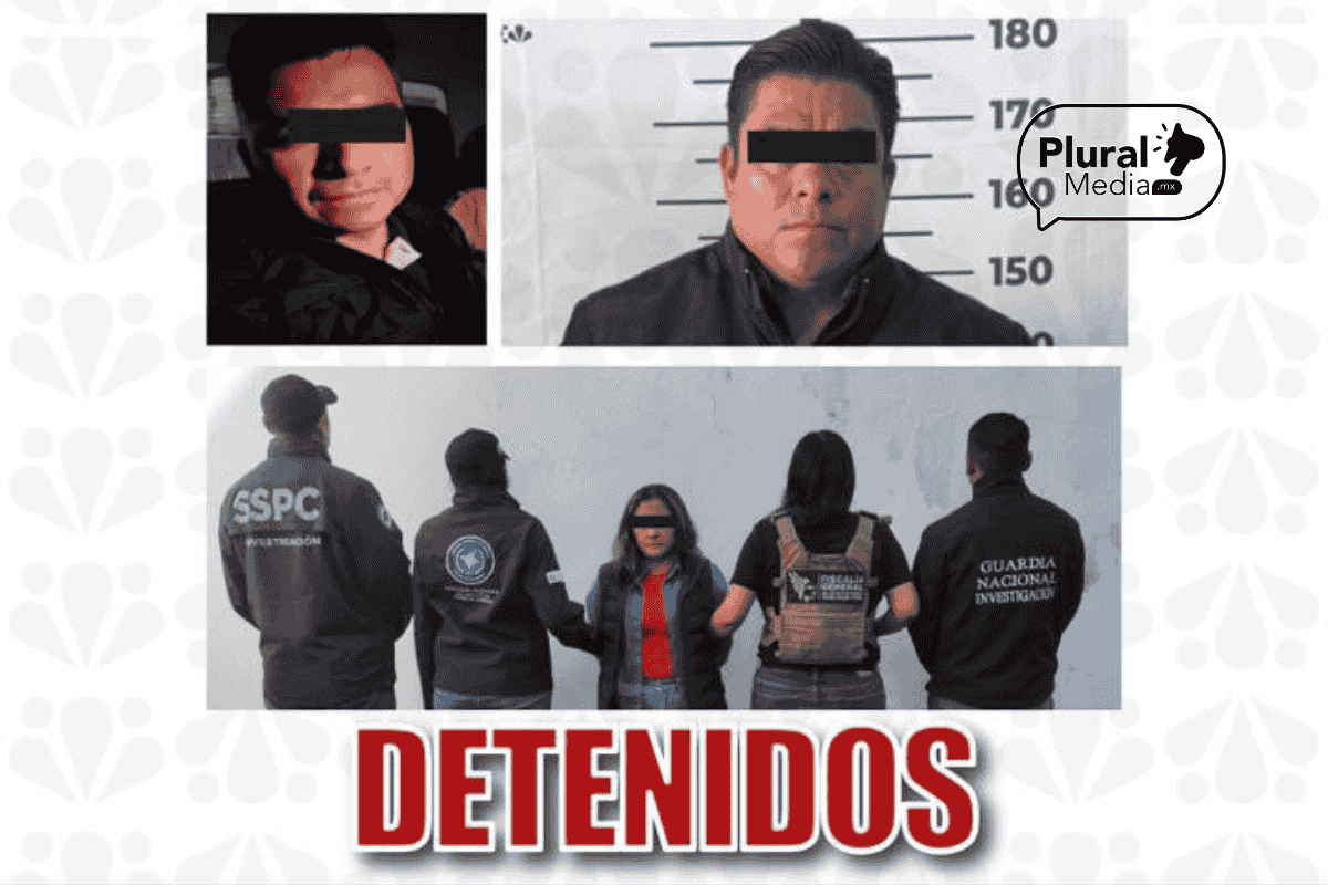 Fiscalía de Puebla detiene a implicados en el asesinato de Karina Ruiz y Alexandro Tello