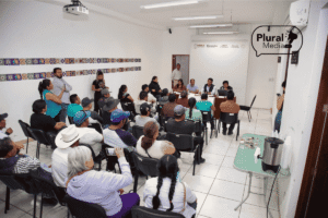 Personal de la Secretaría de Bienestar de Puebla se reúne con representantes del pueblo ngiwa