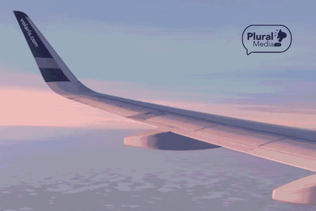 Aeronave de la empresa Volaris