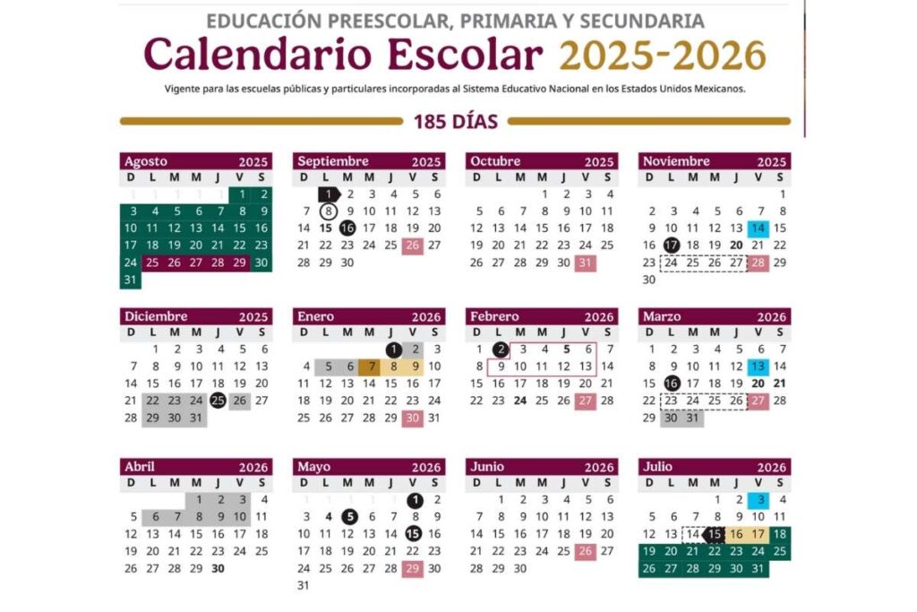 Calendario escolar SEP 2026: Vacaciones de Semana Santa serán más largas 