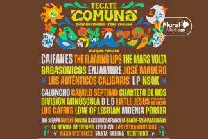 Cartel Tecate Comuna 2026: llegan Caifanes, The Mars Volta y José Madero
